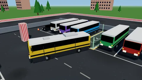 Bus Parken 3D