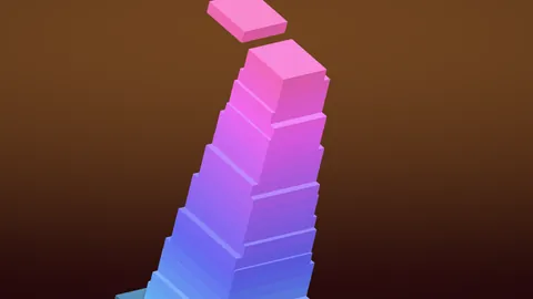 Stapel-Turm 3D